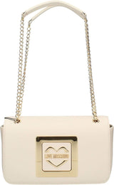 Love Moschino Jc4301pp0gkv0 axelväska Dam Väskor Naty Shop Ecru