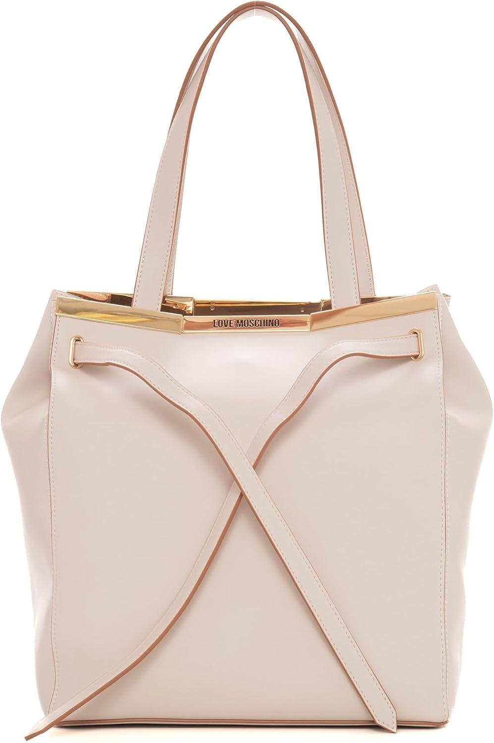 Love Moschino Jc4323pp0gkf0 axelväska Väskor Dam Naty Shop Ecru