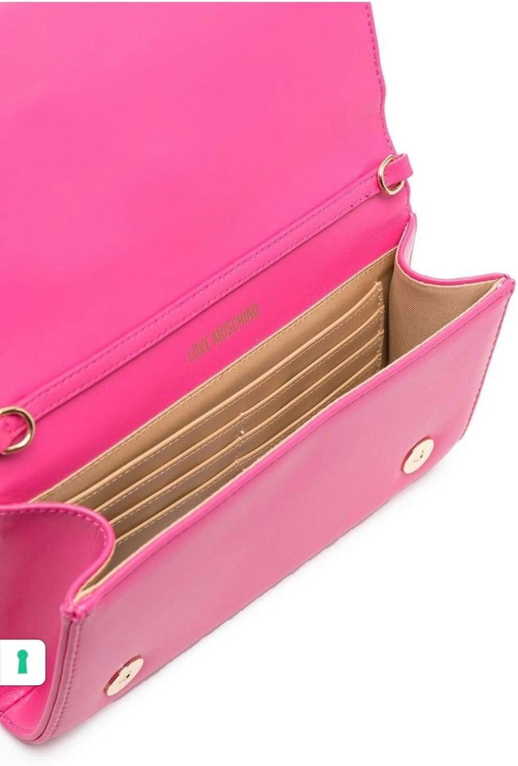 Love Moschino Jc4394pp0gkh0604 axelväska, fuchsia Damväskor Naty Shop