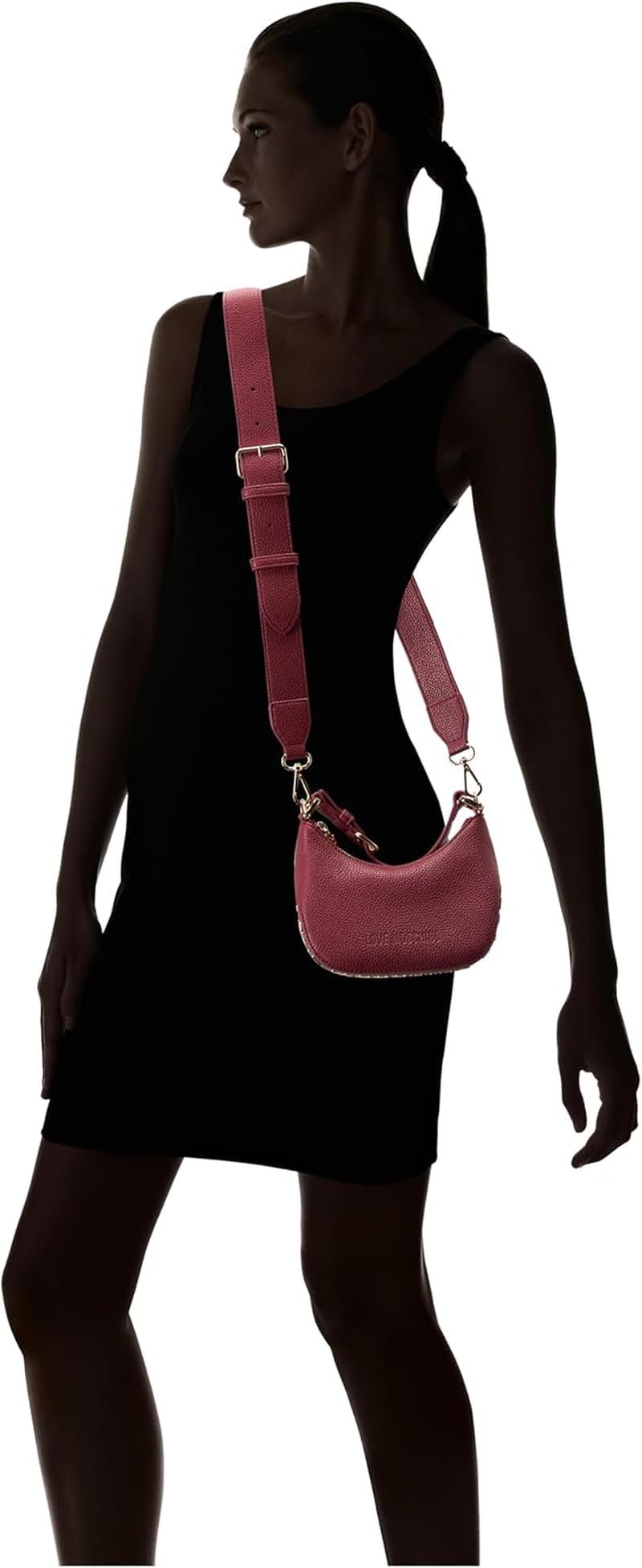 Love Moschino Damväska Bordeaux One Size Damväskor Naty Shop
