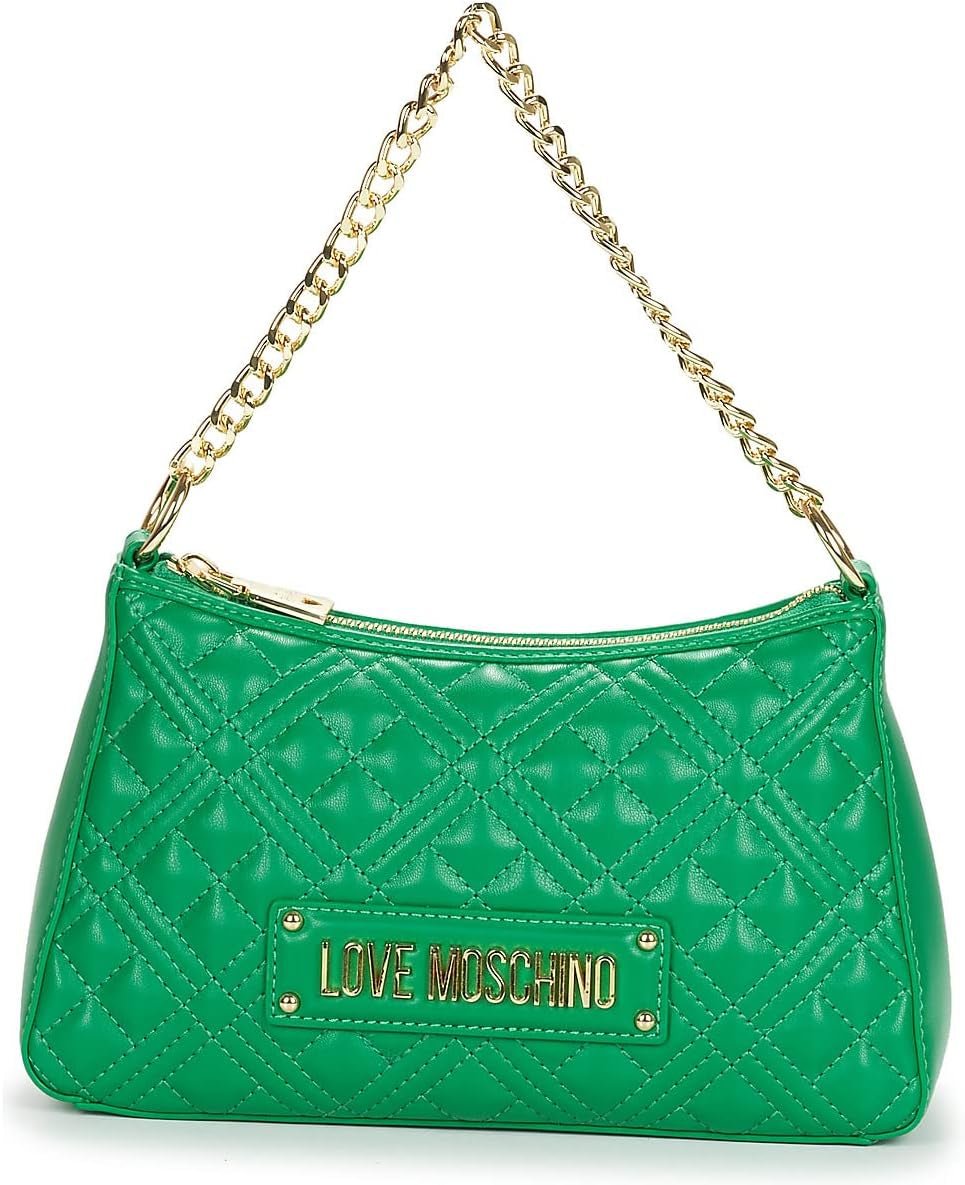 Love Moschino Dam Jc4135pp1gla0 Axelväska, 16X26X9 Väskor Dam Naty Shop Grön
