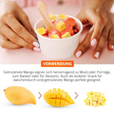 Frystorkad mango, 250g frystorkad frukt, utan tillsatser, fruktig, tillverkad i Tyskland Dehydrerade produkter Naty Shop