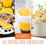Frystorkad mango, 250g frystorkad frukt, utan tillsatser, fruktig, tillverkad i Tyskland Dehydrerade produkter Naty Shop