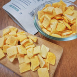 Frystorkad mango | Inget tillsatt socker Frystorkad mango | Frystorkad mango Mangofrukt Torkad mango | Torkad mango Torkad frukt utan tillsatser | ZingyZoo torkad mango (100g) Naty Shop torkade produkter