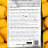 Frystorkad mango | Inget tillsatt socker Frystorkad mango | Frystorkad mango Mangofrukt Torkad mango | Torkad mango Torkad frukt utan tillsatser | ZingyZoo torkad mango (100g) Naty Shop torkade produkter