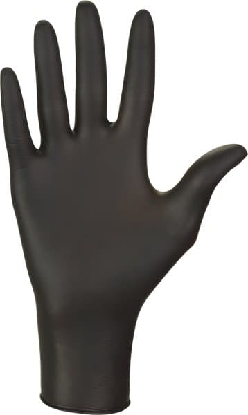 Nitrilex svarta puderfria nitrilhandskar 100st, storlek S Nati Shop