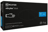 Nitrilex svarta puderfria nitrilhandskar 100 st, storlek XL Nati Shop