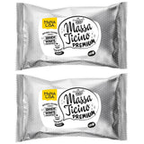 Massa Ticino Fondant Vit 2x 1kg - Premium sockerpasta för dekorativa tårtor, rullad fondant - perfekt för tårtor, modellering och dekorationer - vit fondant för professionella och amatörbagare Sockerpasta Naty Shop Standardtitel