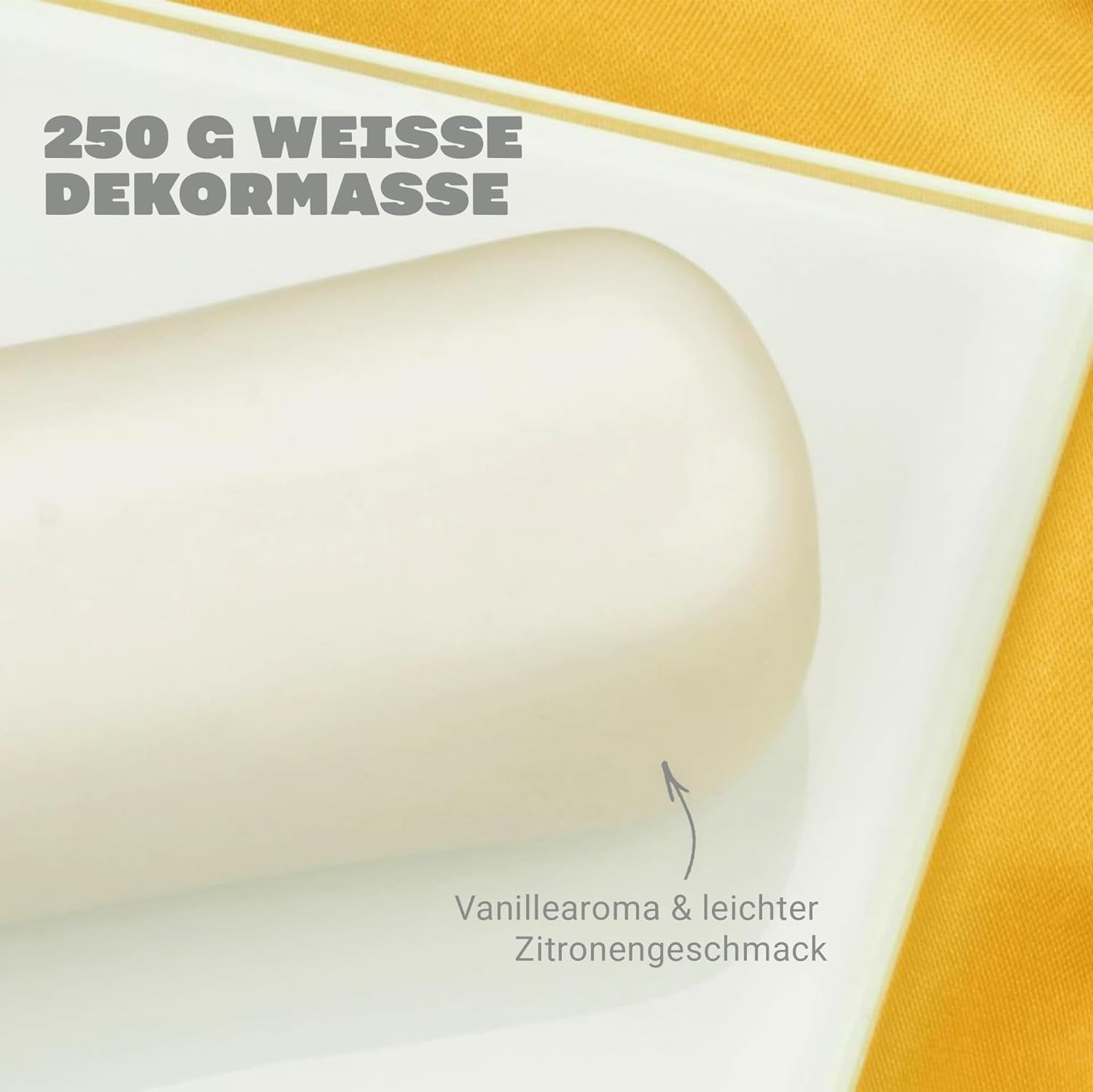 Massa Ticino Set 1x Vit Fondant 250g och 1x Svart Fondant 250g - Premium sockerpasta för tårtor, rullfondant - Perfekt för tårtor, modellering och dekorationer - Fondant för professionella och amatörbagare Sockerpasta Naty Shop