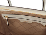 MICHAEL KORS Dam Avril LG TZ Satchelväska, Opticwhite Damväskor Naty Shop