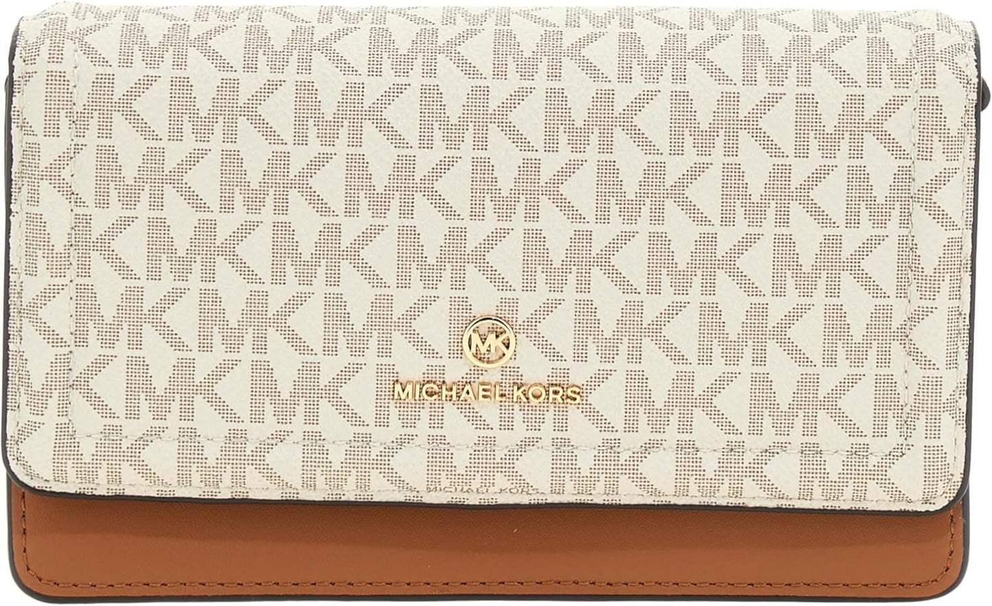 Michael Kors Jet Set Small Phone Charm Crossbody-väskor Dam Naty Shop Vanilj/Acrn One Size Passar Alla