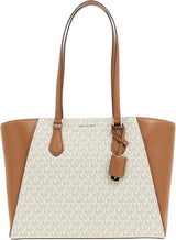 Michael Kors Lg Mf Tz Tote Handväska Väskor Dam Naty Shop Vanilla/Acrn