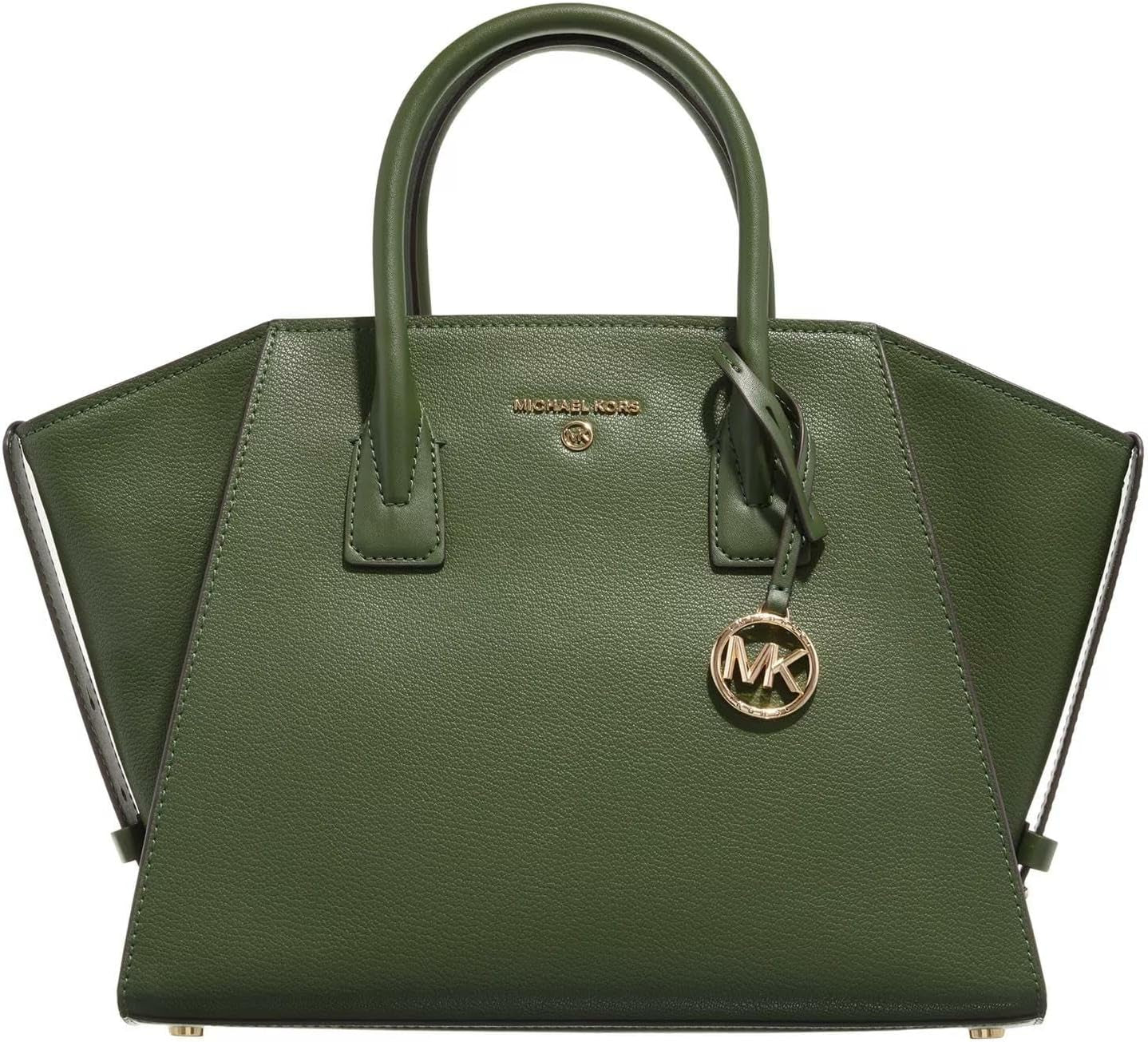 Michael Kors Lg Tz Satchelväska Damväskor Naty Shop Amazon Grön