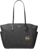 Michael Kors Marilyn Md Tz Tygväska Damväskor Naty Shop Svart