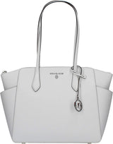 Michael Kors Marilyn Md Tz Tygväska Damväskor Naty Shop Vanilj / Acorn