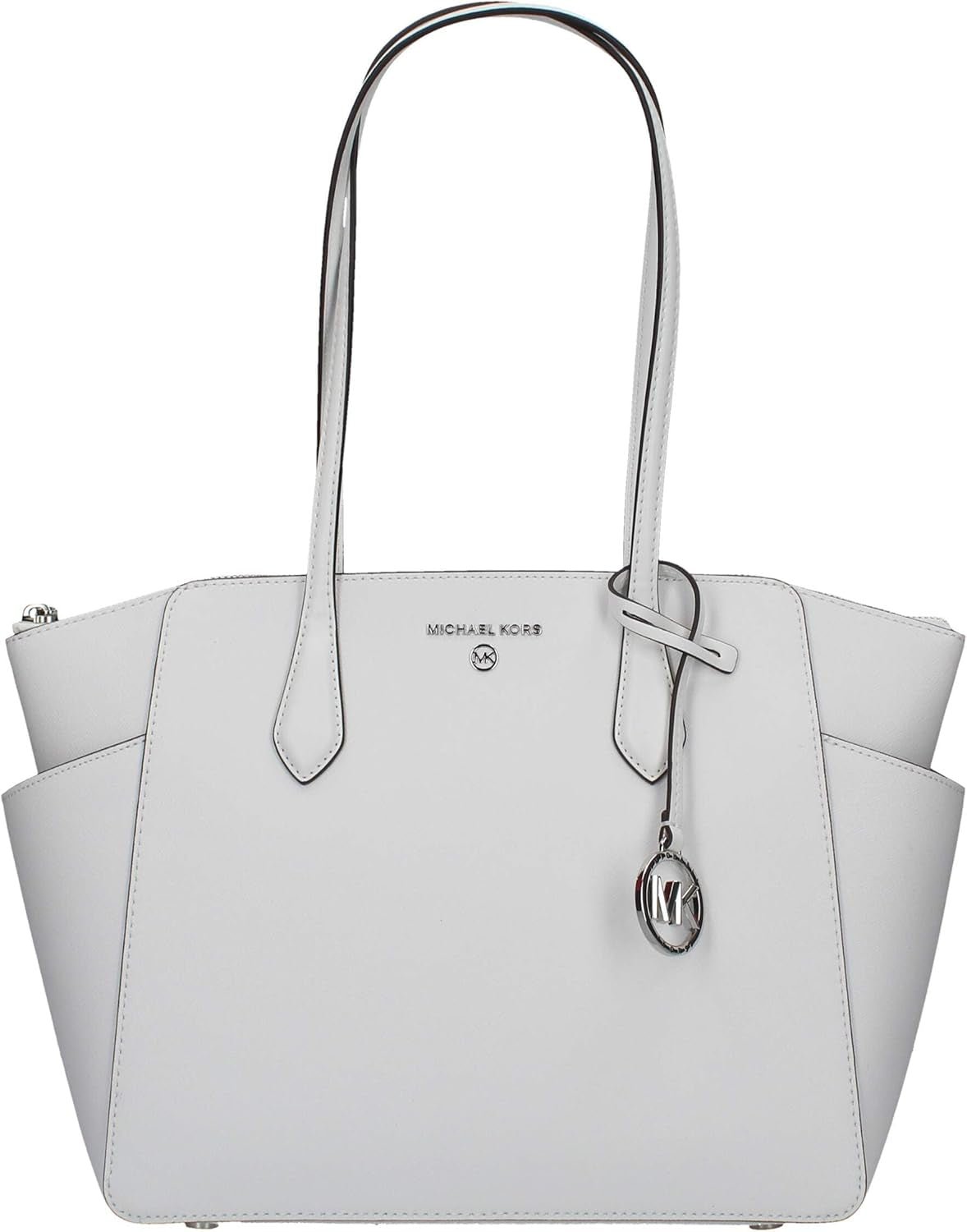 Michael Kors Marilyn Md Tz Tygväska Damväskor Naty Shop Vanilj / Acorn