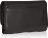 Michael Kors Money Pieces Kreditkortshållare för kvinnor, Marrón (Bagage), 2,5x9,5x11,4 cm (L x H) Damplånbok Naty Shop