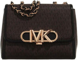 Michael Kors Parker Axelväska Dam Väskor Naty Shop Brun/Blk
