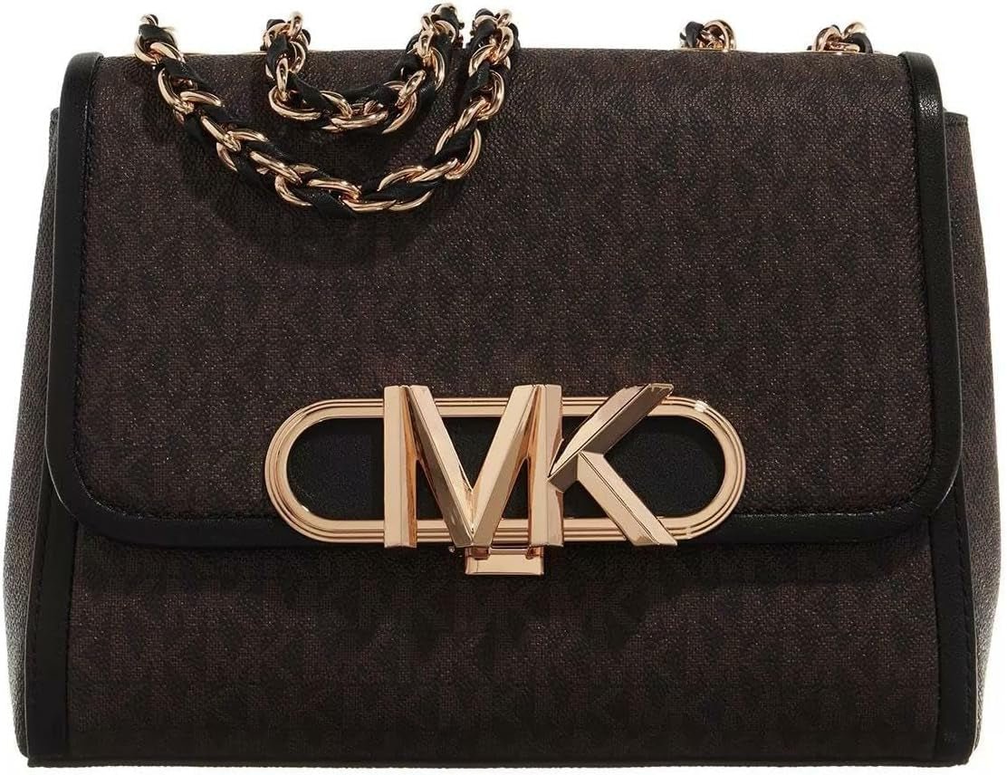 Michael Kors Parker Axelväska Dam Väskor Naty Shop Brun/Blk