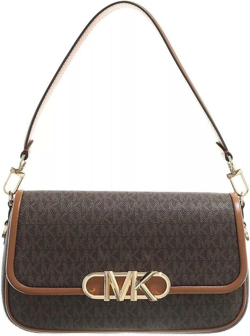 Michael Kors Parker Md Conv Pouchette Axelväska Damväskor Naty Shop Brn/Acorn