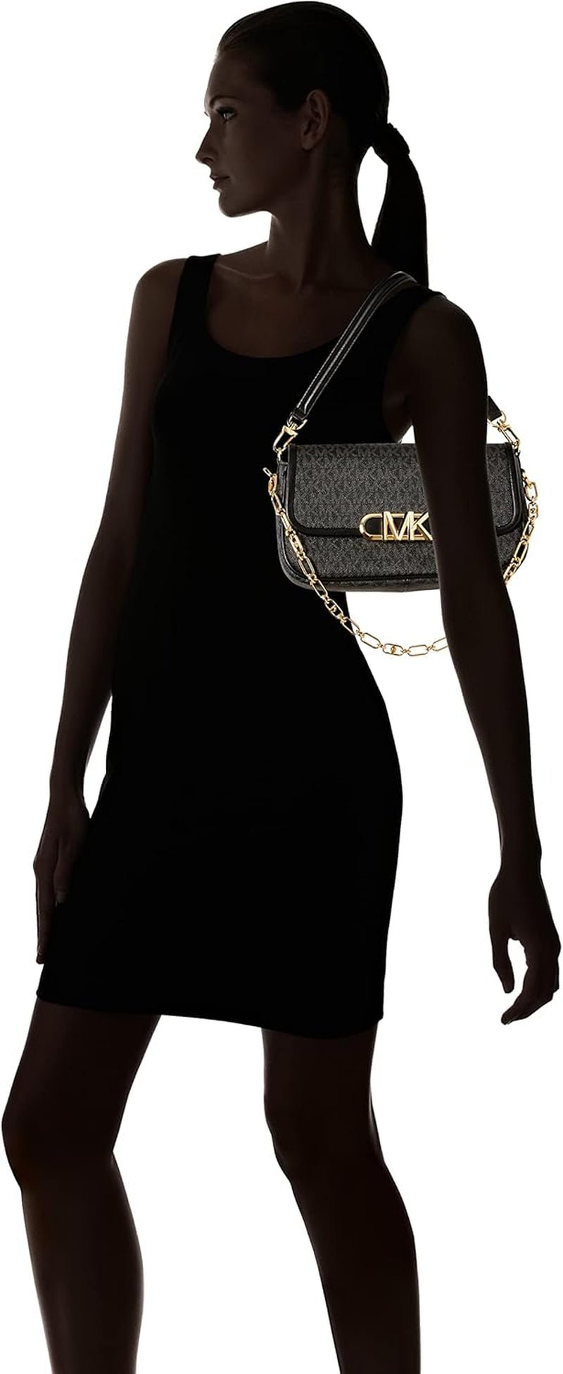 Michael Kors Parker Md Conv Pouchette Axelväska Damväskor Naty Shop