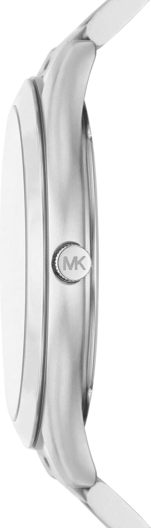 Michael Kors - Slim Runway Collection Silverfärgad rostfritt stål Herrklocka MK1060SET Herrplånbok Naty Shop