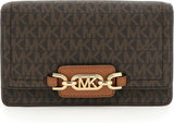 MICHAEL KORS Dam Heather PHN CHN XBODY Väska, Mörkbrun Dam Väskor Naty Shop Standardtitel