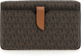 MICHAEL KORS Dam Heather PHN CHN XBODY Väska, Mörkbrun Dam Väskor Naty Shop
