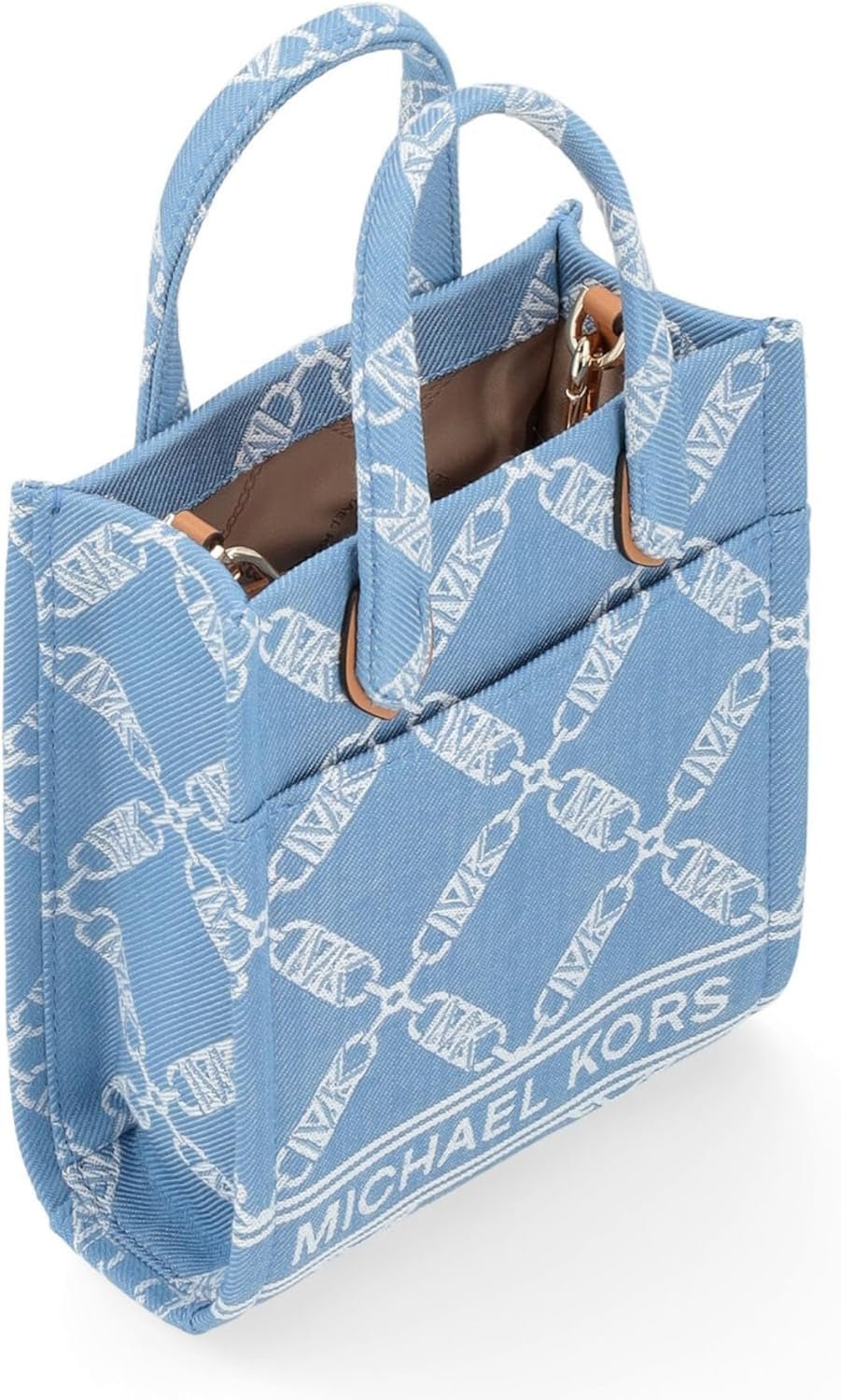 Michael Kors Dam Gigi Extra-Small Handväska, Blå Damväskor Naty Shop