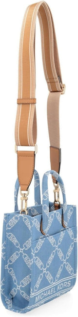 Michael Kors Dam Gigi Extra-Small Handväska, Blå Damväskor Naty Shop