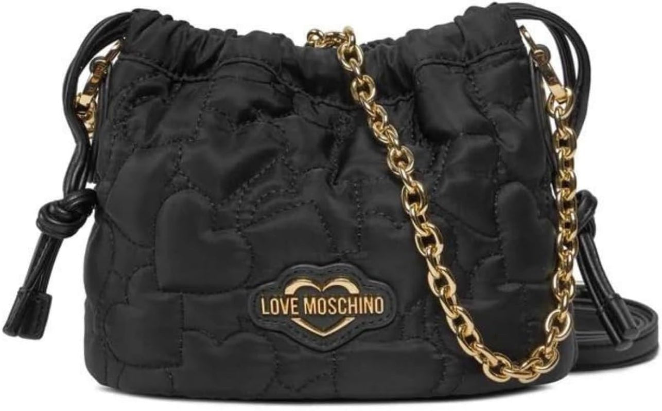 MINIBAG för kvinnor Love Moschino, svart Väskor Dam Naty Shop Standardtitel