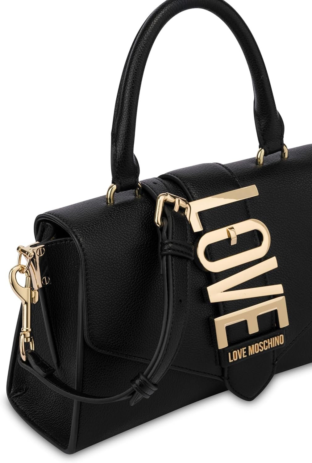 Moschino Borsa Love Handväska, svart Damväskor Naty Shop