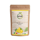 myfruits ekologisk frystorkad ananas, 300g, torkad frukt utan tillsatser, 100% ananas i stora bitar, frystorkad frukt till müsli eller som mellanmål Torkad produkter Naty Shop 300 G