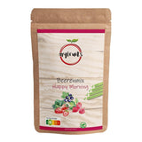 myfruits bärmix, 300g, frystorkad frukt- och bärmix, utan tillsatt socker, jordgubbar, hallon, röda vinbär, torkad fruktmix Torkad produkter Naty Shop 300 G (1 förpackning)