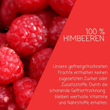 myfruits hallon, frystorkat, 300g, utan tillsatser, 100% torkat hallon, frystorkad frukt till müsli eller som mellanmål... Dehydrerade produkter Naty Shop