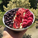 myfruits hallon, frystorkat, 300g, utan tillsatser, 100% torkat hallon, frystorkad frukt till müsli eller som mellanmål... Dehydrerade produkter Naty Shop