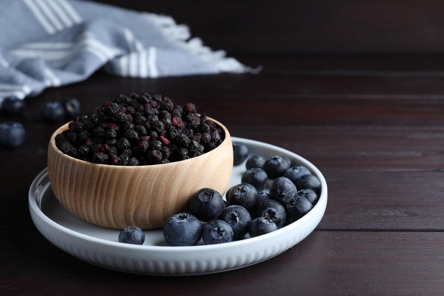 Mynatura ekologiska frystorkade vilda blåbär I Blåbär I Frukt I Bär I Naturprodukt I Ekologisk kvalitet I Påse (1x 200g) Uttorkade produkter Naty Shop
