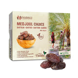 NABALI FAIRKOST FÖR ALLA Medjoul - Medjool Dadlar Val I - 100% naturlig aromatisk fräsch orientalisk mjuk I söt som honung och karamelliserad I Ursprung: Palestina I (1x1KG) Dehydrerade produkter Naty Shop 5 kg (1 paket)