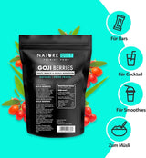 Nature Diet - Gojibär 1000 g | Torkade bär | Hälsosamt mellanmål Naty Shop uttorkade produkter