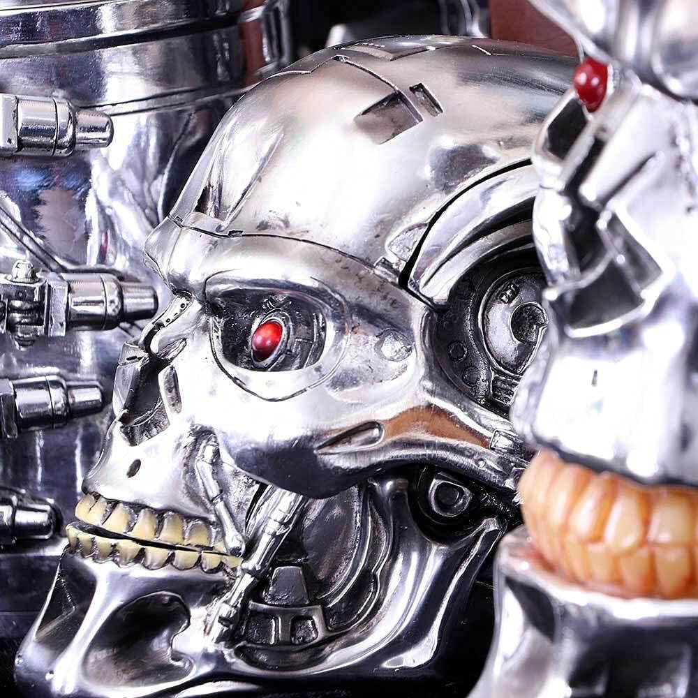 Nemesis Now, T Box, 18 cm, Silver, Resin, One Size statyetter och skulpturer Naty Shop