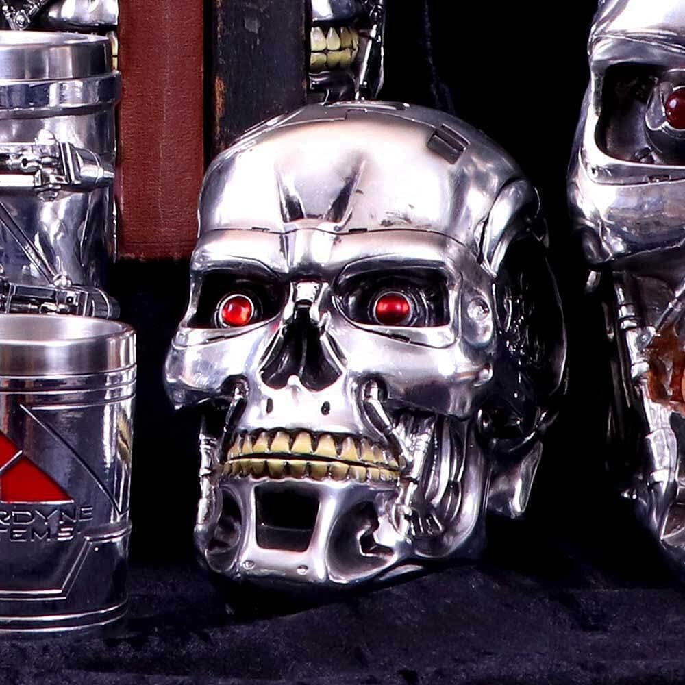 Nemesis Now, T Box, 18 cm, Silver, Resin, One Size statyetter och skulpturer Naty Shop