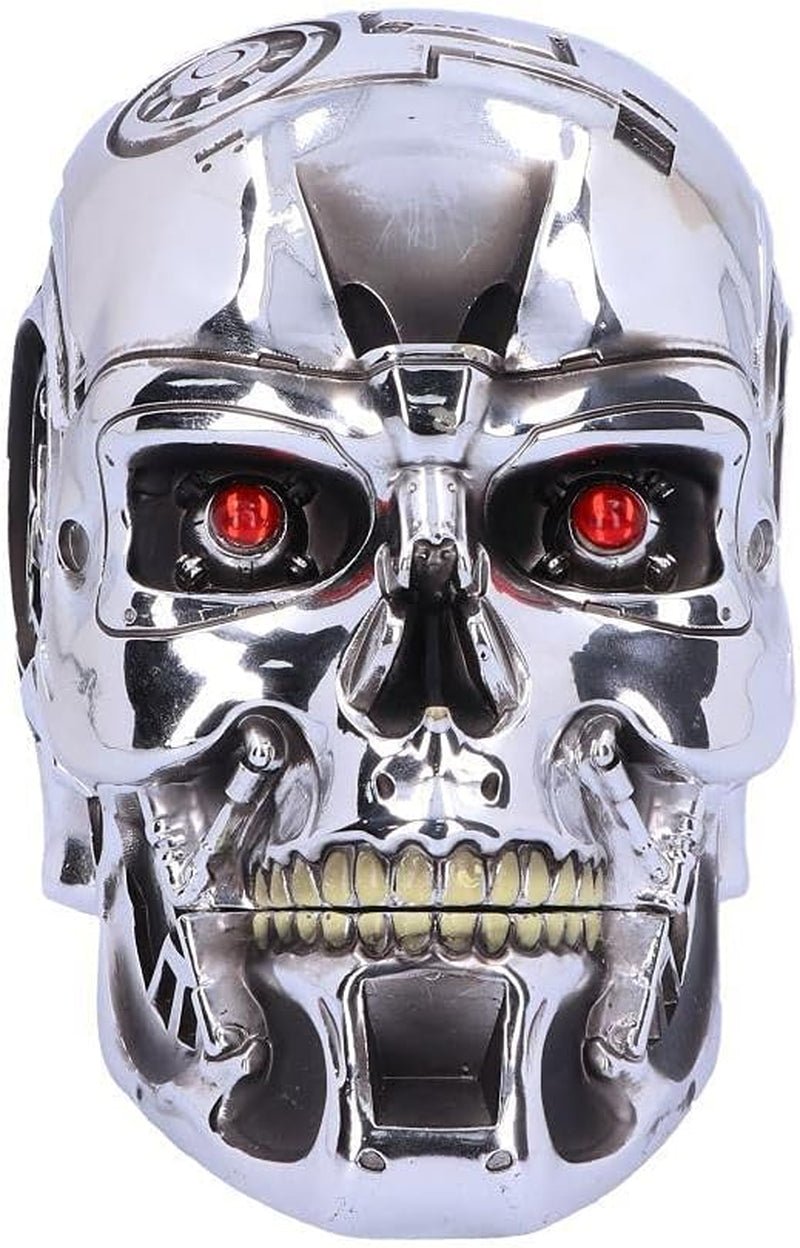 Nemesis Now, T Box, 18 cm, Silver, Resin, One Size statyetter och skulpturer Naty Shop