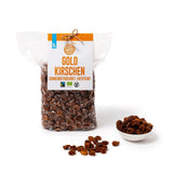 PAKKA - Ekologiska Fairtrade soltorkade gyllene körsbär 500 g, vildplockade gula körsbär, osötade, osötade, direkt från småbönder i Samarkand, Uzbekistan, vegan, 500 g (1 förpackning) Naty Shop torkade produkter Variant 1: 500 g (1 förpackning)