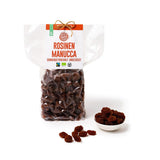 PAKKA - Ekologiska Fairtrade Jumbo Manucca-russin 1 kg med 2 - 3 krispiga frön, soltorkade manuccadruvor, oljefria, så klibbiga, osvavelfria, från småbönder i Samarkand Uzbekistan 1000g Dehydrerade produkter Naty Shop Variant 2: 1 kg (1 förpackning)