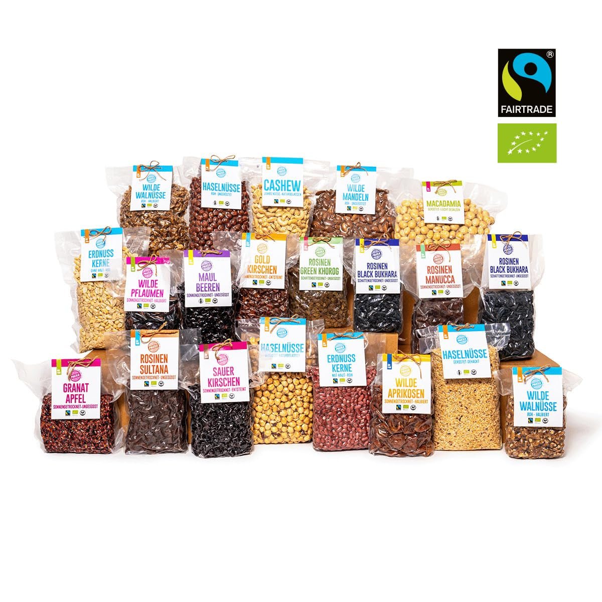 PAKKA - Organic Fairtrade Green Khorog Raisins 750g, Ekologiska och Fairtrade, Fröfria, Skuggtorkade, Oljefria, Så Klibbiga, Direkt från småbönder i Samarkand Uzbekistan, Vegan, 750g Naty Shop Dehydrerade produkter