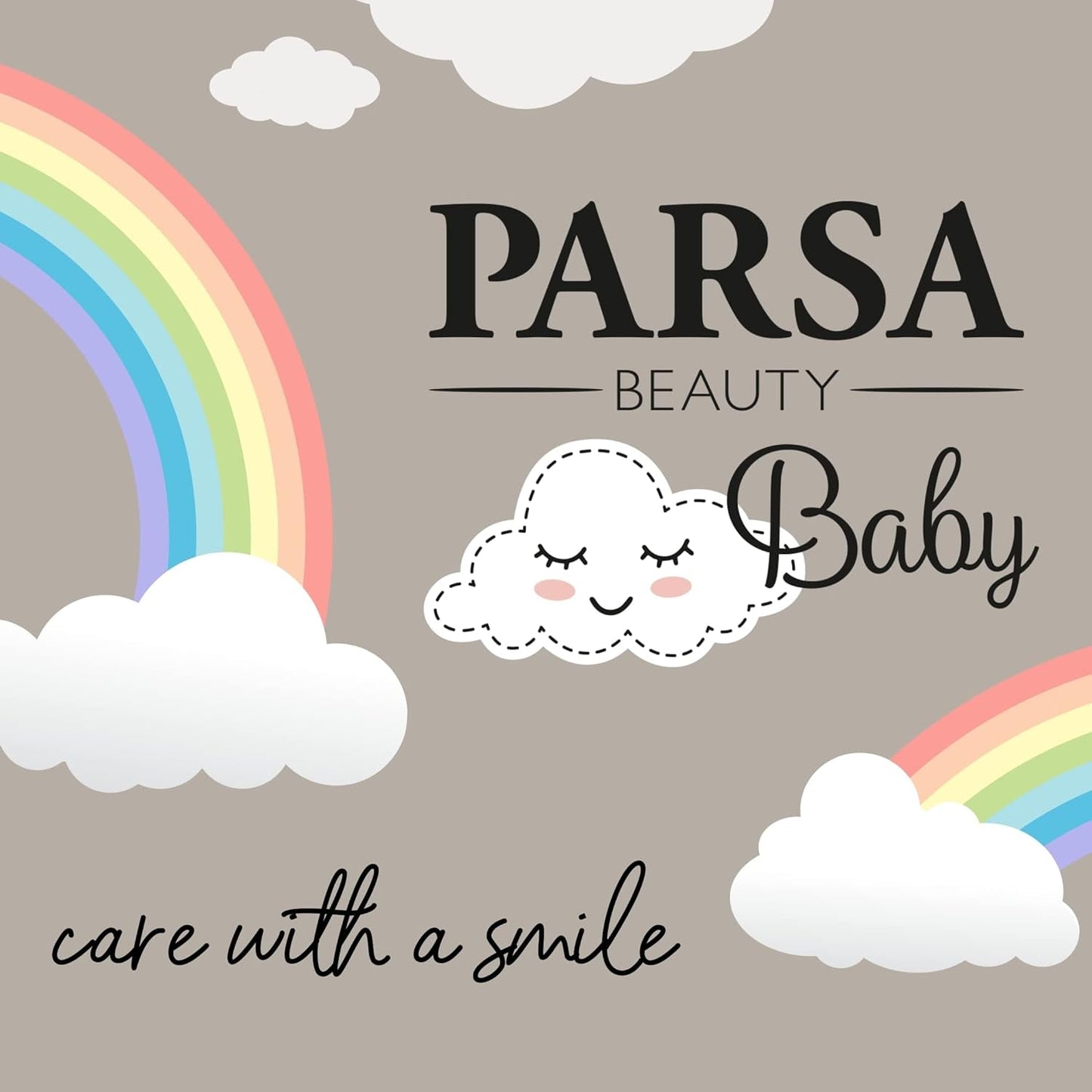 PARSA Beauty babyhårborste med gethår - babyhårborste gjord av FSC®-certifierat bokträ - borste för vård av fint babyhår - babyborste Barn - Bad och hudvård Naty Shop