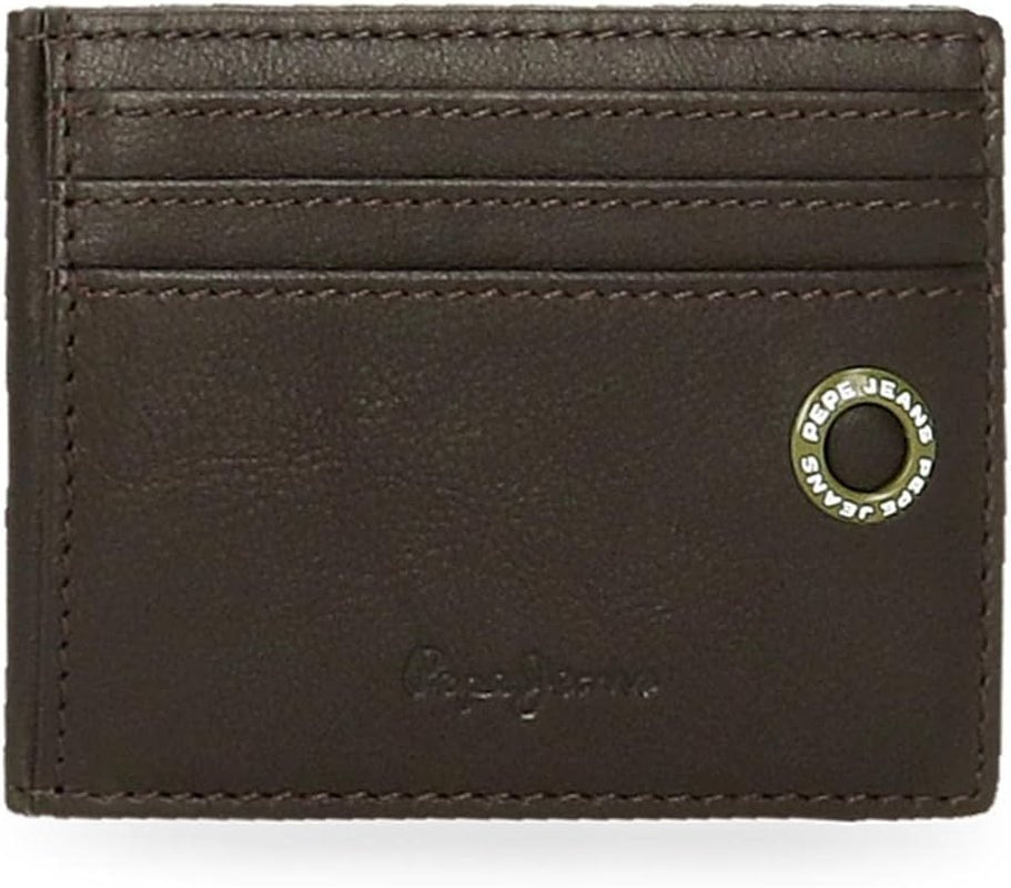 Pepe Jeans adge Herrplånbok Naty Shop Brown Korthållare