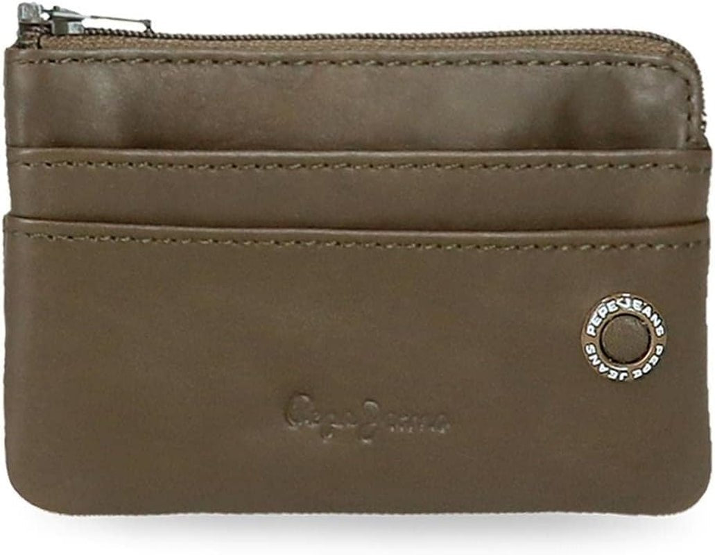 Pepe Jeans adge Herrplånbok Naty Shop Khaki Plånbok med märke