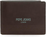 Pepe Jeans Djupa plånböcker, plånböcker, plånböcker, Casual konstläder. Från Joumma Väskor Damplånbok Naty Shop Brun horisontell plånbok