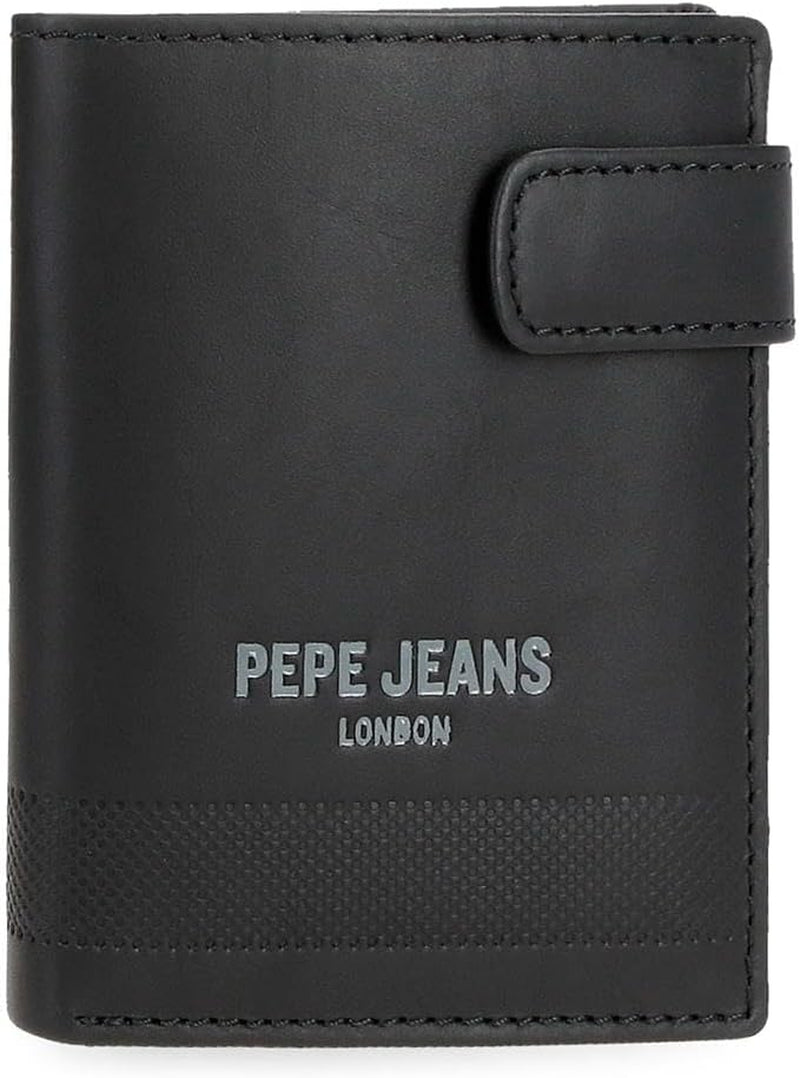 Pepe Jeans Djupa plånböcker, plånböcker, plånböcker, Casual konstläder. Från Joumma Väskor Naty Shop Damplånbok Svart Klickplånbok